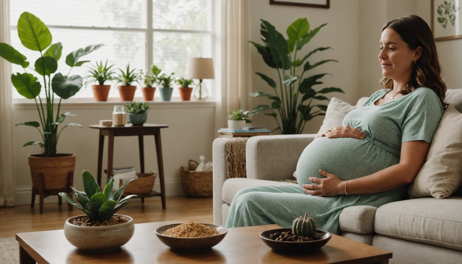 qui est tomber enceinte avec pollen de palmier