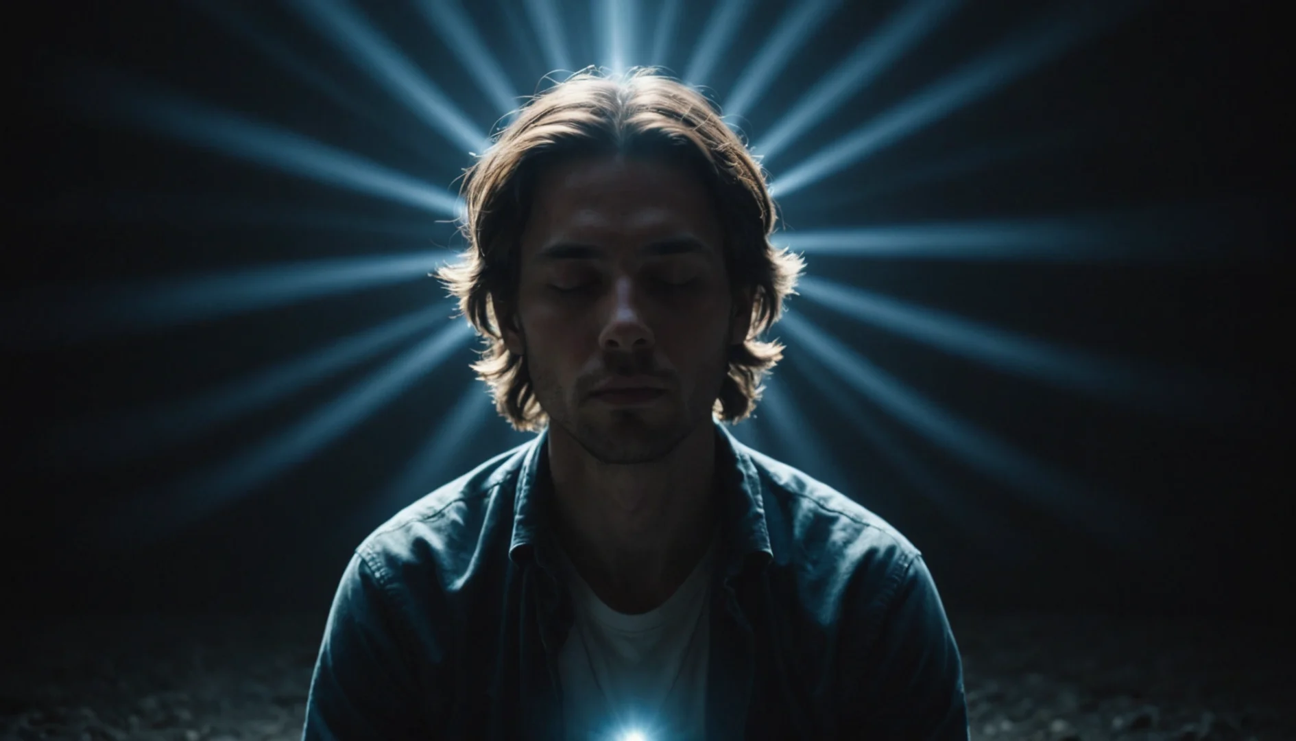 flash lumineux yeux fermés spiritualité