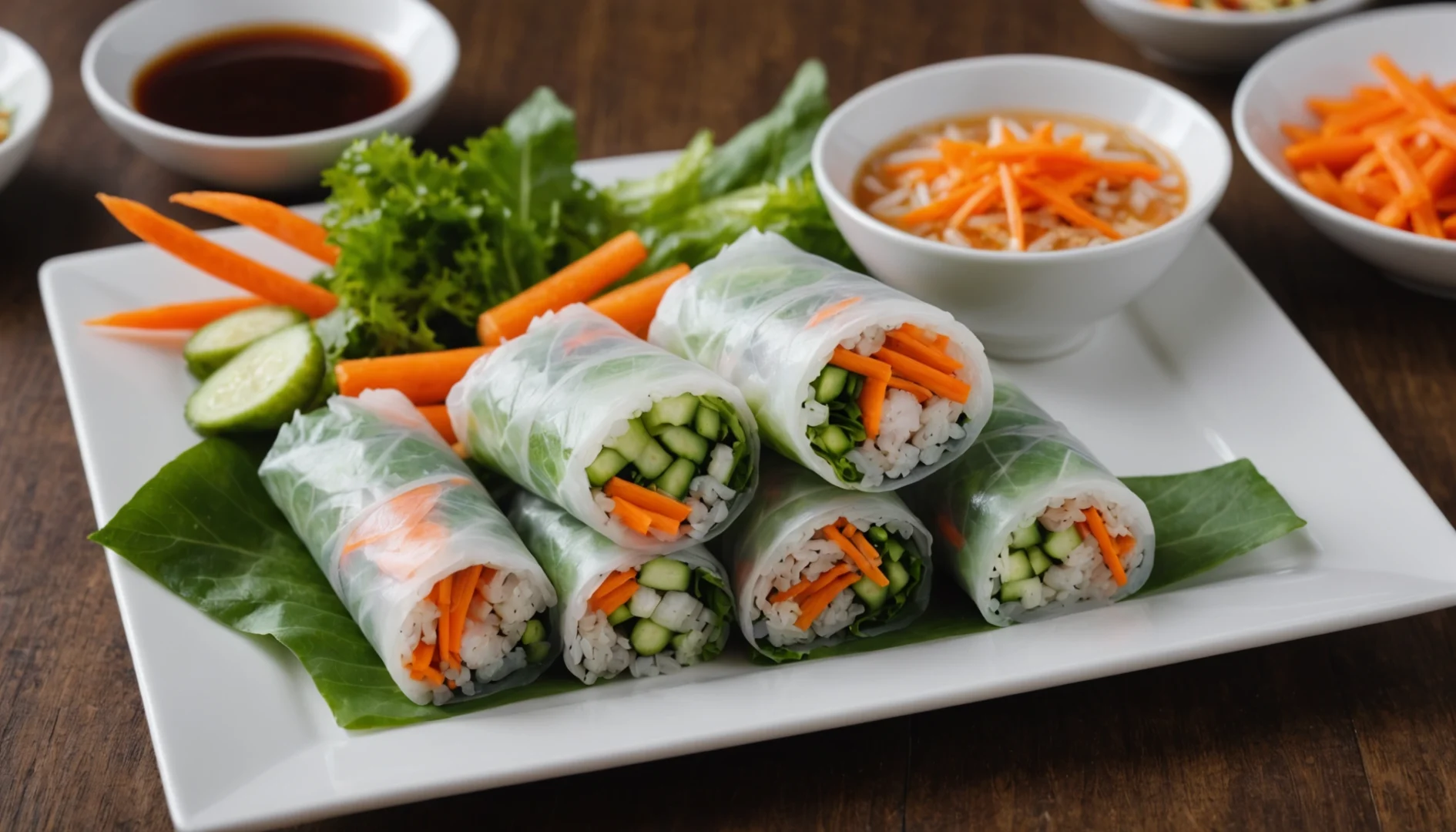 sauce rouleaux de printemps cacahuète
