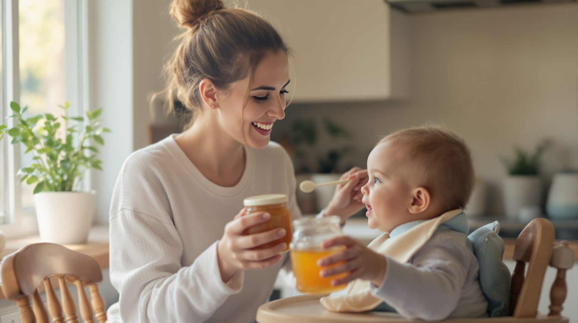 a quel age donner du miel