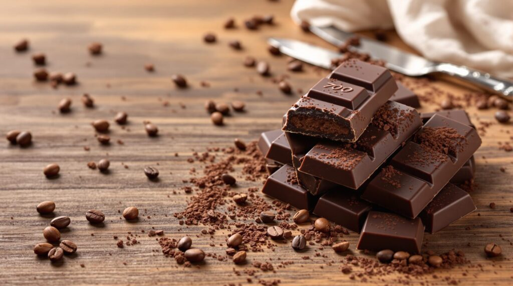 chocolat noir 70 et cholesterol