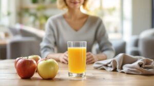 est-ce que le jus de pomme constipe