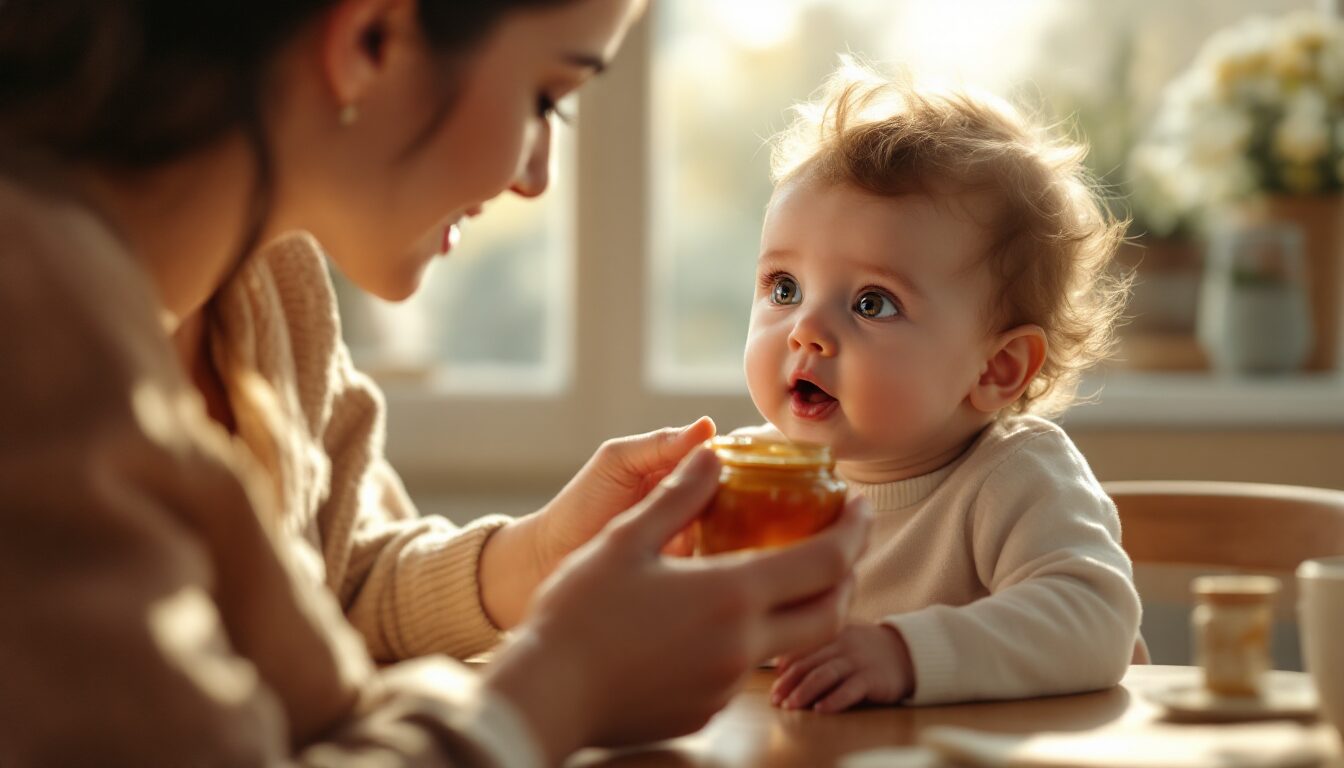 a quel age donner du miel