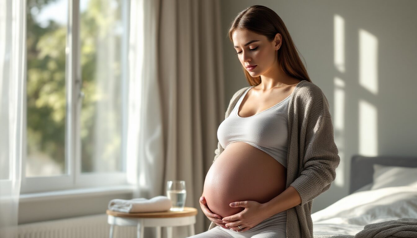 perte glaire fin de grossesse