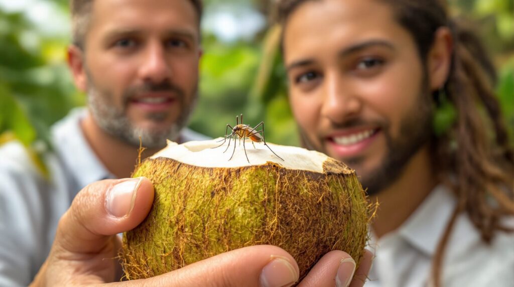 noix de coco moustique