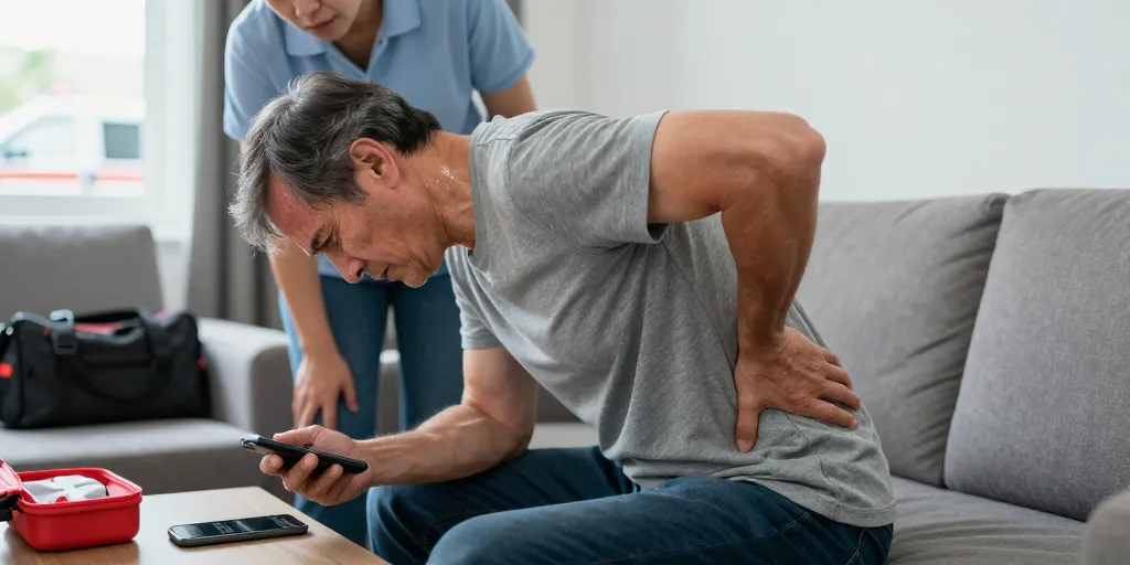 douleur en coup de poignard dans le dos