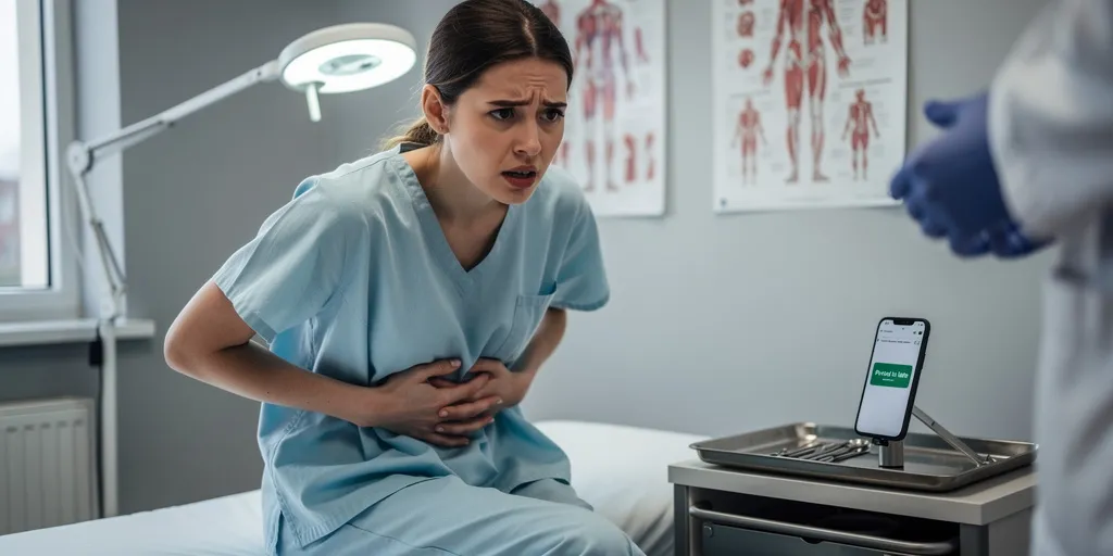 retard de regle douleur bas ventre