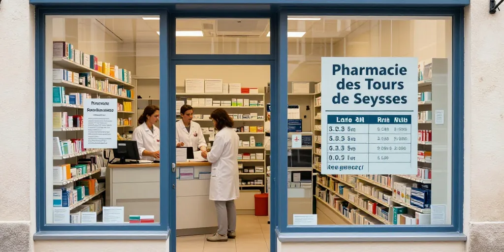 pharmacie des tours de seysses