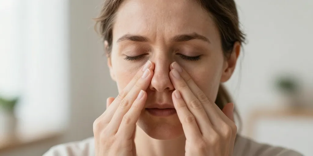 point d'acupression sinusite