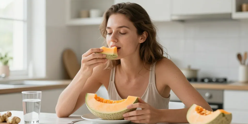 melon mal de ventre